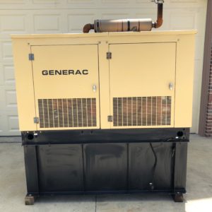 25kW Generac Diesel 3 Phase Generator
